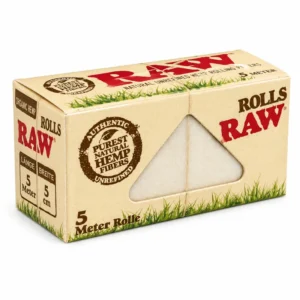 24x RAW Organic Hemp Rolls 5m