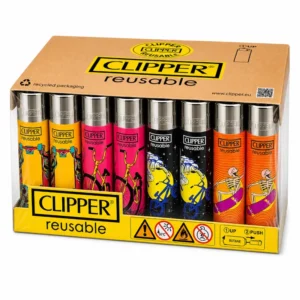 48x Clipper BMX Skate Feuerzeug