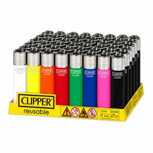 48x Clipper Classic Feuerzeug