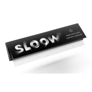 50x SLOOW King Size Papers Schwarz