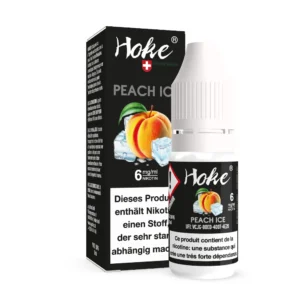 Hoke Liquid 10ml - Peach Ice (6mg/ml)