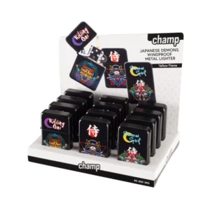 CHAMP Japan Demons WP Flint Lighter (12x)