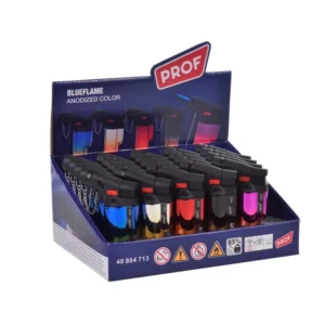 PROF Anodized Container Jetflame Sturmfeuerzeug (20x)