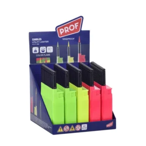 PROF Cobia Turbo Flame Sturmfeuerzeug Trendy Color (50x)
