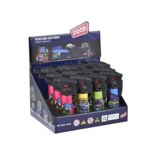 PROF Easy Torch Crazy Skulls Sturmfeuerzeug (12x)