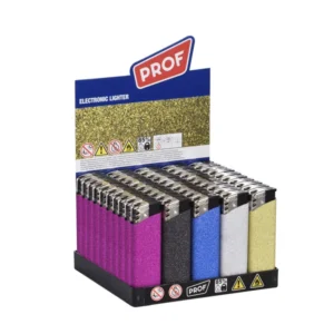 PROF Shiny Glitter Feuerzeug (50x)