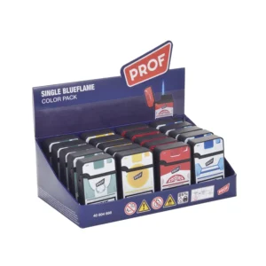 PROF Smart Rubber Color Pack Jetflame Sturmfeuerzeug (20x)