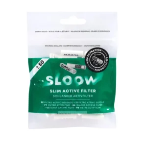 SLOOW Aktivkohlefilter 6mm (50 Stück)