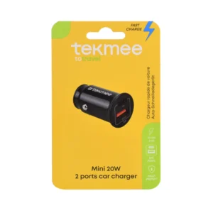 TEKMEE 20W Auto-Schnellladegerät (USB-A + USB-C)