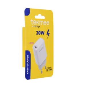 TEKMEE 20W USB-C Slim Schnelllade-Netzteil