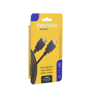 TEKMEE HDMI Kabel 2m (4K High Speed, 18 Gbps)