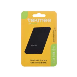 TEKMEE Powerbank 5000mAh (2 Ports, Aluminium)