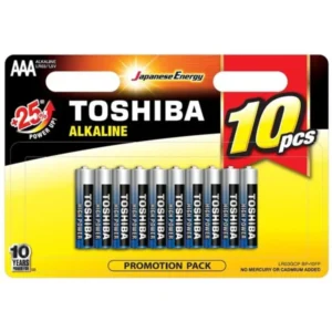 Toshiba Alkaline Batterien AAA 10er Pack