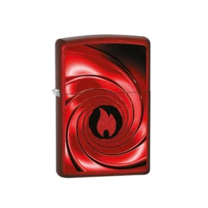 Zippo Feuerzeug | Red Swirl Design