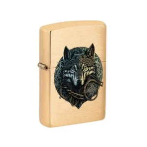 Zippo Feuerzeug | Wolf Warrior Design