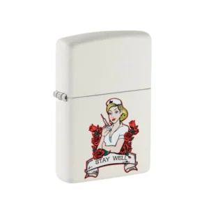 Zippo Feuerzeug | Tattoo Nurse Design