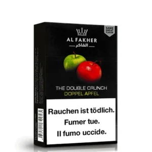 10x Al Fakher Shisha Tabak - Doppelapfel (50g)