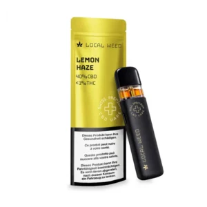 Local Weed – Lemon Haze Vollspektrum CBD Mehrweg Vape 40%