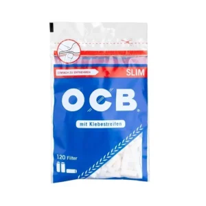 OCB Drehfilter Slim 6mm 120 Stück (10x)
