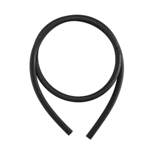 Softtouch Silikonschlauch Carbon-Style – Schwarz