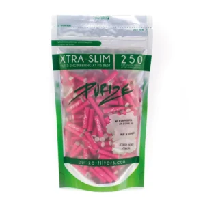 250 PURIZE XTRA Slim Size Aktivkohlefilter Pink
